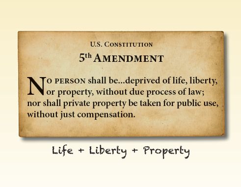 Liberty Card - Life, Liberty, Property (Bundle of 100) - National Center for Constitutional Studies